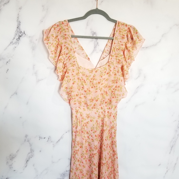 DIVINE HERITAGE Floral Maxi Dress CottageCore - Picture 10 of 15